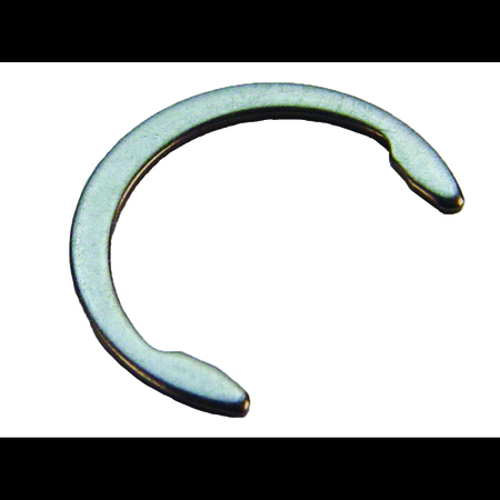 ROTOR CLIP External Retaining Ring, Stainless Steel Plain Finish, 1 in Shaft Dia C-100-SS/B